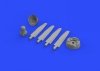 Eduard 648347 P-51D Hamilton Standard propeller AIRFIX 1/48